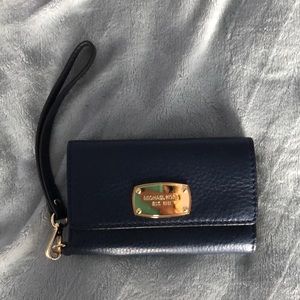 Michael Kors  wristlet and phone case
